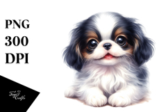 Baby Japanese Chin PNG Product Image 2
