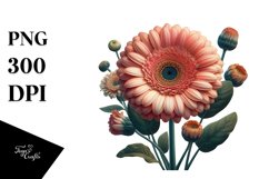 detailed gerbera background Product Image 1