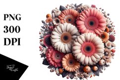 detailed gerbera background Product Image 3