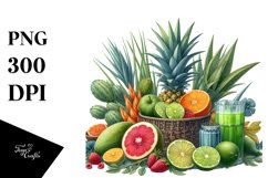 Xigua Juice | Sublimation | Clipart Product Image 1