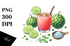 Xigua Juice | Sublimation | Clipart Product Image 3