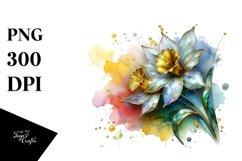 Shiny Narcissus | Clipart Product Image 1