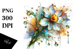 Shiny Narcissus | Clipart Product Image 3