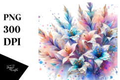 Abstract Shiny Lobelia Diamond PNG Product Image 1