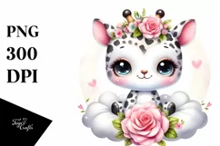 BabyUnicorn Animal Print Clipart Product Image 3