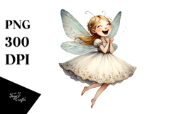 Vintage Excited Fairy PNG Product Image 1