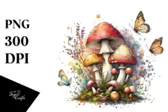 Magical Mushroom, Transparent PNG Product Image 1