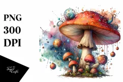 Magical Mushroom, Transparent PNG Product Image 3