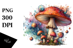 Magical Mushroom, Transparent PNG Product Image 1