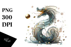Glossy Snapdragon with Golden Insertions PNG Product Image 1