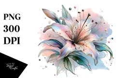 Glossy Transparent Lily, Transparent PNG Product Image 3