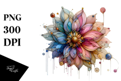 Wooden Stained Anemone, Transparent PNG Product Image 1