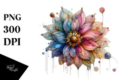 Wooden Stained Anemone, Transparent PNG Product Image 1