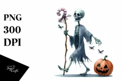 Funny Halloween Clipart PNG Product Image 1