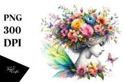 Vibrant Fairy PNG Product Image 1