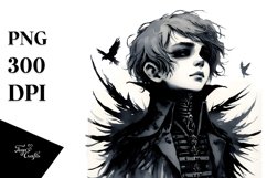 Watercolor Washed Gothic.Boy | Watercolor Product Image 3