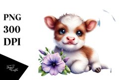 Baby Gnome with Petunia Product Image 1
