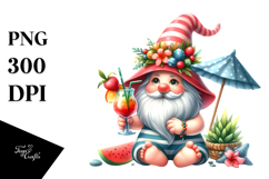 Cute Gnome, Transparent PNG Product Image 1