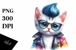 Cute Baby Cat Posing PNG Product Image 3