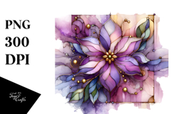 Wooden Stained Violet Product Image 1