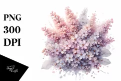 Glossy Transparent Lilac, Transparent PNG Product Image 3