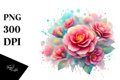 Camellia Material PNG Product Image 1