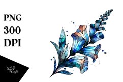 Abstract Stained Foxglove Clipart Product Image 3