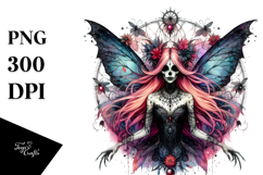 Vibrant Gothic Fairy, Transparent PNG Product Image 1