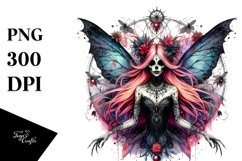 Vibrant Gothic Fairy, Transparent PNG Product Image 1