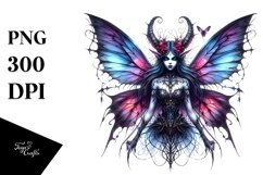 Vibrant Gothic Fairy, Transparent PNG Product Image 1