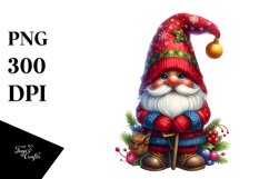 Vibrant Christmas Gnome Product Image 3