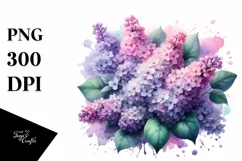 Glossy Lilac Transparent , High-Res PNG Product Image 3