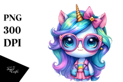 Cute Unicorn By , Transparent PNG Product Image 1