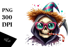 Funny Eyeball Monster with Tutu PNG Product Image 1