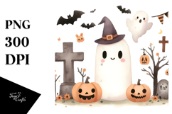 Simple Haloween Tombstone PNG Product Image 1