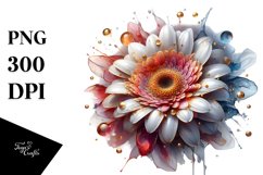 Shiny Gerbera Clipart Product Image 1