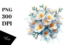 Freesia Made of , Transparent PNG Product Image 1