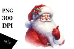 Simple Christmas Santa PNG Product Image 3