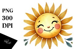 Whimsical Sun PNG Product Image 1