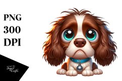 Colorful Small Baby English Springer Spaniel | Sublimation Product Image 1