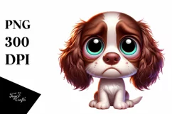 Colorful Small Baby English Springer Spaniel | Sublimation Product Image 1