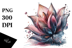 Glossy Tulip Clipart Product Image 1