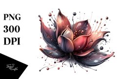 Glossy Tulip Clipart Product Image 1