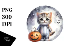 Baby Kitten for Halloween, Transparent PNG Product Image 1
