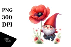 Baby GNOME with Marigold PNG Product Image 1