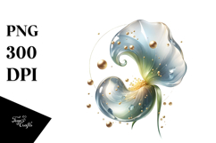 Abstract Sweet Pea PNG Product Image 1
