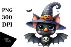 Funny Halloween Bat | Sublimation | Clipart Product Image 3