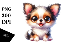 Cute Cartoon Chihuahua PNG Product Image 1