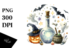Retro Magic Potion, High-Res PNG Product Image 1