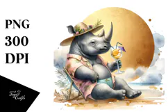 Rhino Beachwear Cocktail PNG Product Image 1